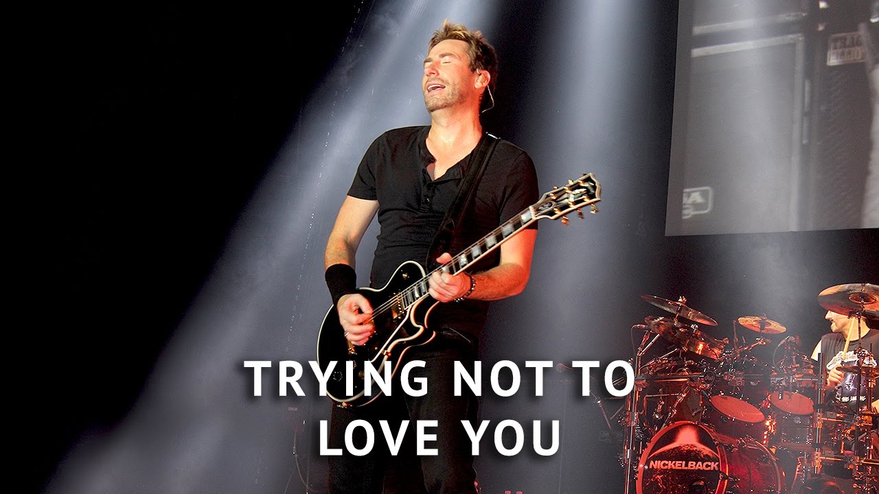 Nickelback Trying Not To Love You Tekst Nickelback – Trying Not To Love You (LIVE @ Budapest Aréna, 16/9/2016
