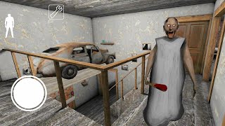 Granny Game Horror Escape Gameplay | Car In Air Granny Custom Map Ep02 screenshot 5