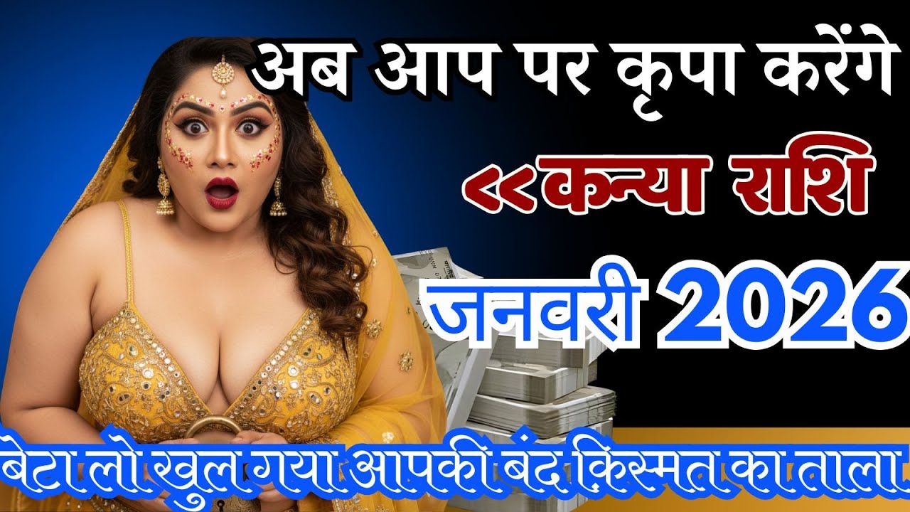 कन्या राशि जनवरी 2026 बेटा लो खुल गया आपकी बंद क़िस्मत का ताला Kanya Rashi KanyaGuruMaata