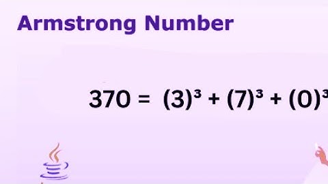Armstrong Numbers in Java! 🔥