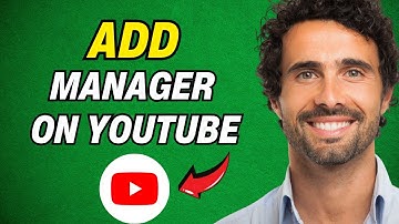 How To Add Manager To Your YouTube Channel 2024
