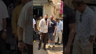 Expression Bava #sanjaydutt spotted at the #sohailkhan Office🔥...