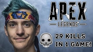 Ninja Apex Legends GOD Game 29 Kills - Apex Legends Highlights