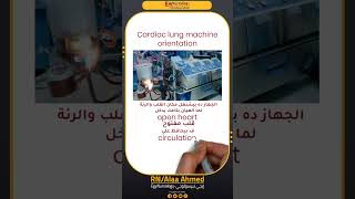 جهاز القلب والرئة - Cardiac lung machine orientation