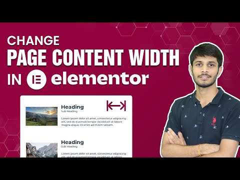 How To Change Page Content Width In Elementor Wordpress