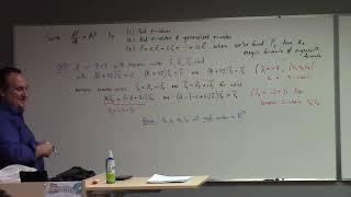 Differential Equations: solution via matrix exponential, non-homogeneous solution begins, 10-13-25