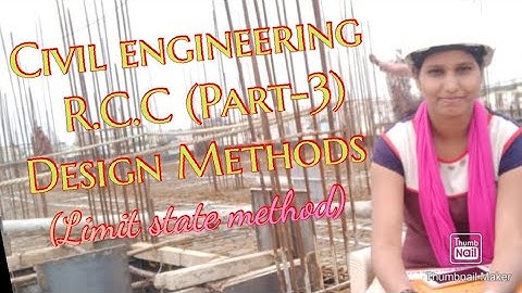 #CivilEngineering/#RCCDesign Methods#Limit state method/#Reinforcedcementconcrete#Part -3