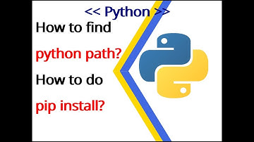 Python example 1: How to find python directory (path) to do pip install?