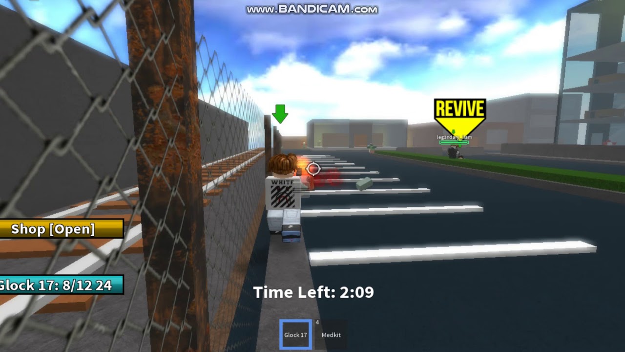 Left 4 Survival 2 Player Tank Roblox Gameplay - survive the zombie attack glock 17 roblox