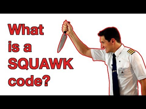 What is a SQUAWK CODE? -7500-7600-7700 EXPLAINED by CAPTAIN JOE