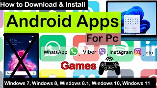 how to download android apps on pc | How to run android apps on pc | How to download WhatsApp for pc screenshot 4