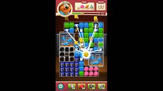 Toon Blast Level 5572 - NO BOOSTERS 🐻🐺🐱 | SKILLGAMING ✔️