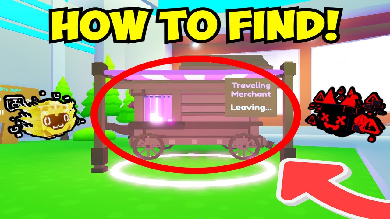 Roblox Secret Traveling Merchant Codes in Pet Simulator X