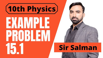 Example Problem 15.1 | 10th Class | Physics | Chapter 15 | Electromagnetism | Numerical 10th |Lec.07