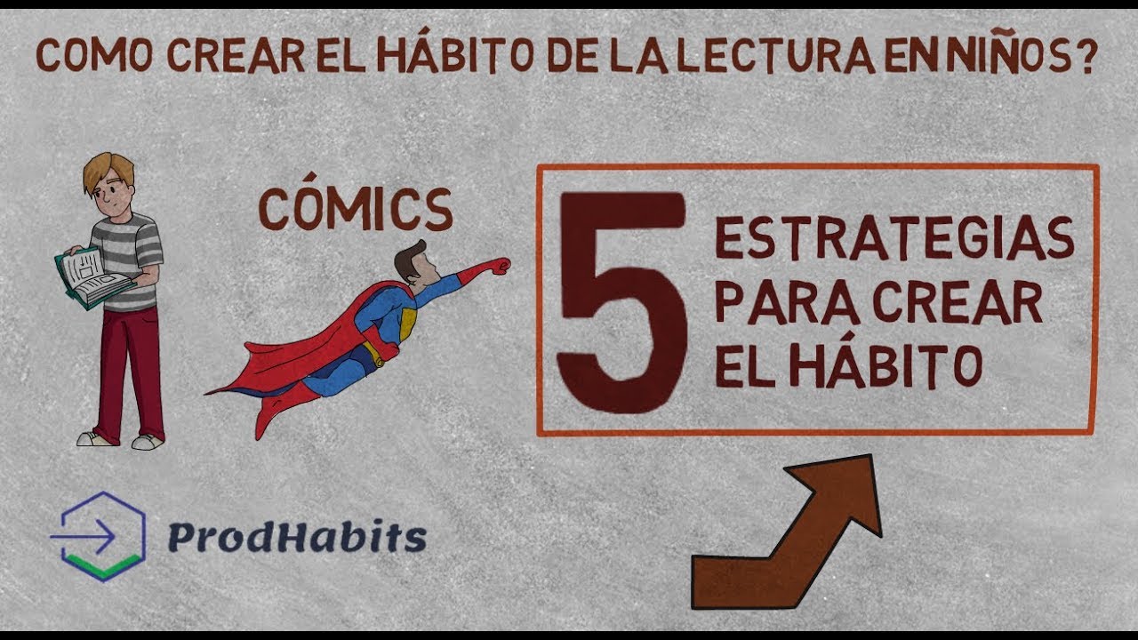 Como crear el habito de la LECTURA en niños