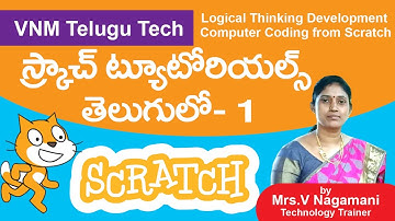 VNM Telugu Tech | Scratch Introduction