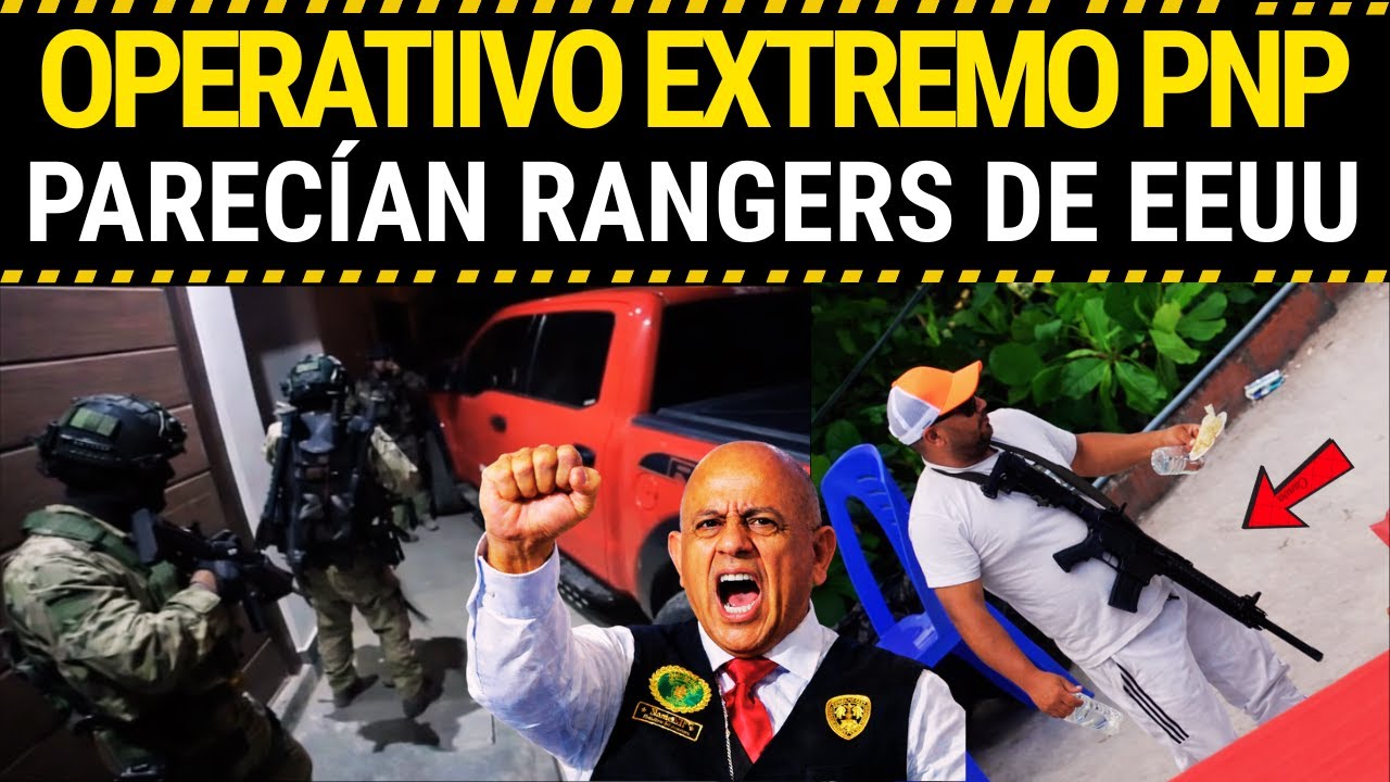 🛑PNP Y EL SUAT DERRIBAN BUNKER DE ACERO DE LOS INTOCABLES