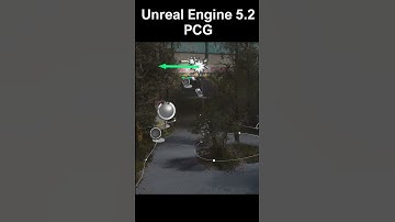 Unreal Engine 5.2 | PCG Mesh To Points #shorts