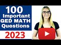 Ged math 2023  pass the ged with ease