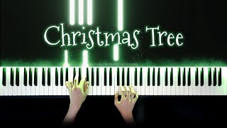 V 'Christmas Tree' (Our Beloved Summer OST) | Piano Cover with Strings (with Lyrics & PIANO SHEET)