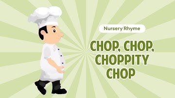 Jr. KG Animated Rhyme| Chop, Chop, Choppity chop | Macmillan Education India