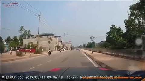 Video test thử camera hành trình Vietmap C65