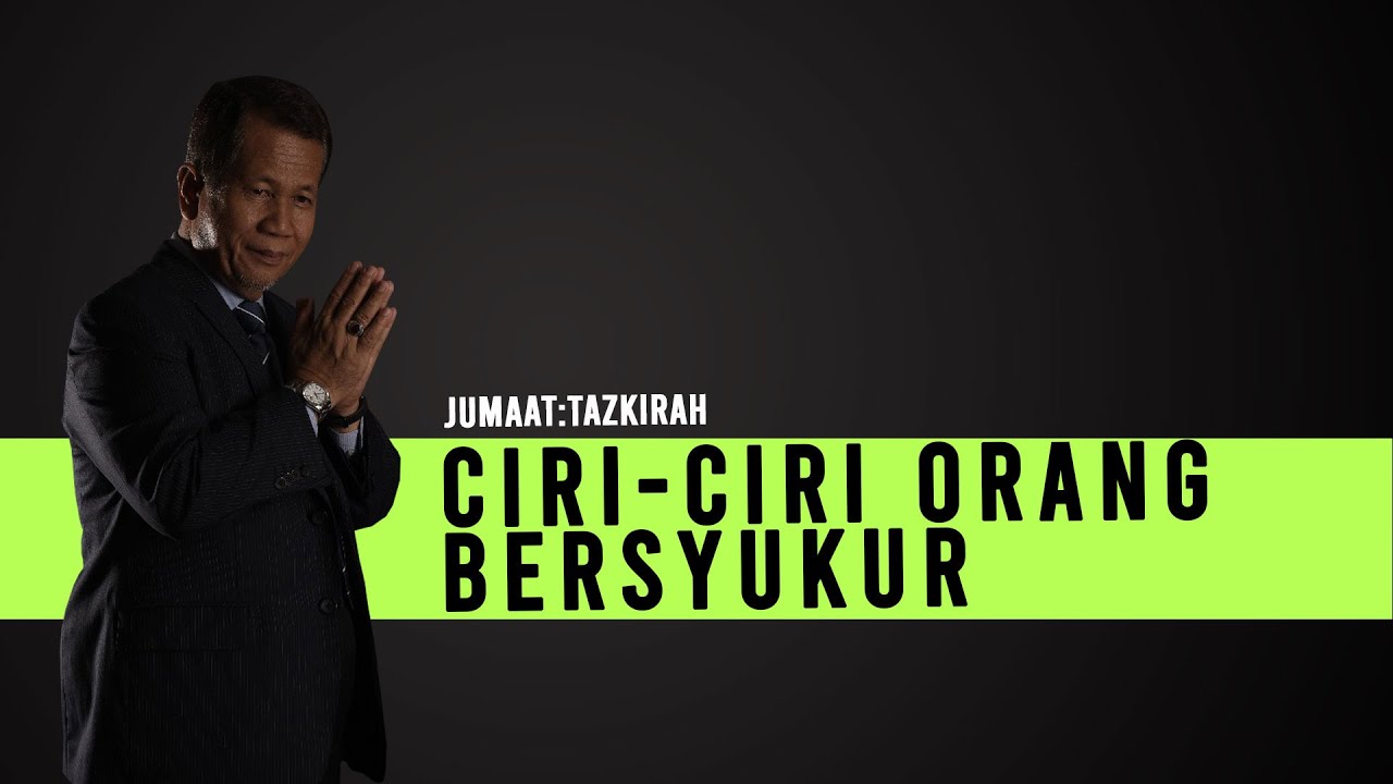  Ciri  ciri  Orang  Bersyukur YouTube