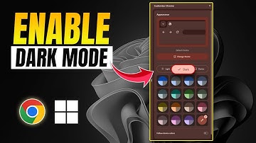 How to Enable Dark Mode on Google Chrome on PC | Turn ON Dark Mode on Chrome