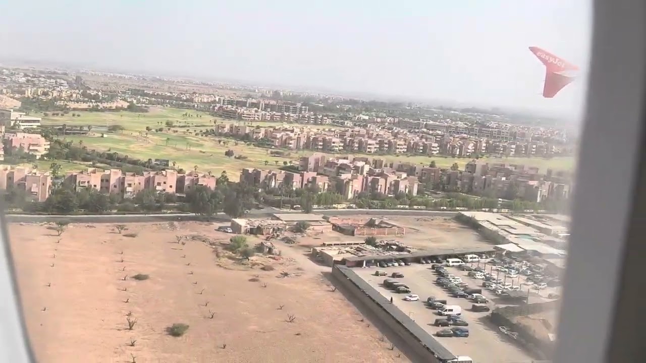Marrakech Series | Landing At Menara Airport, Marrakech
