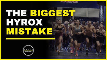 Stop met te snel naar buiten gaan in Hyrox (doe dit in plaats daarvan)