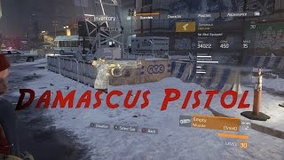 The Division: Crafting the Damascus Pistol @EnricofairmeGaming