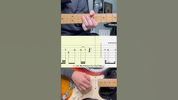 Voodoo Child - Jimi Hendrix Guitar Lesson + Tutorial #guitartabs #jimihendrix