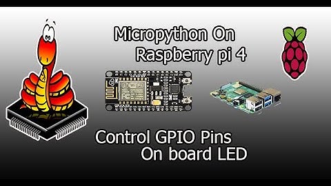 raspberry pi 4 micropython (esp8266) | micropython install raspberry pi 4 esp8266