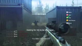 CoD4 11 Man KillFeed M40