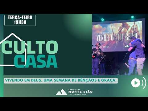 Culto Casa | Palavra: JOCUM