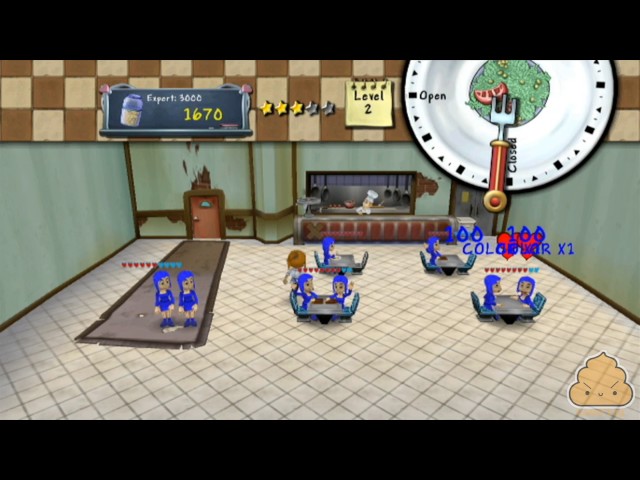 Diner Dash Review (WiiWare)