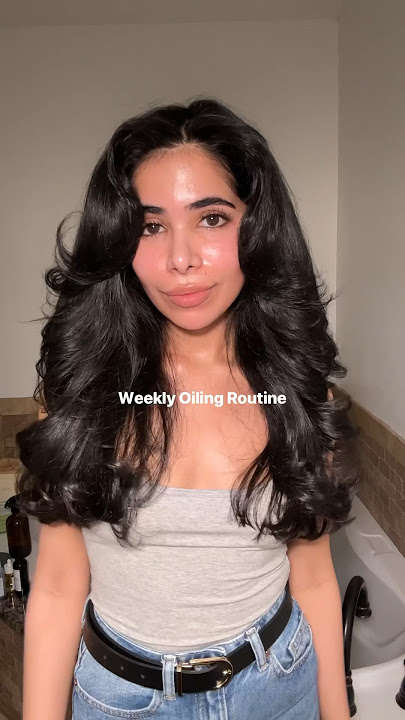 Hair Oiling Routine for Density 😍