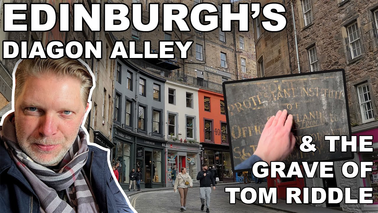 I stayed in a broken down Airbnb in Edinburgh and checked out Diagon ...