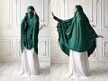Franais khimar burqa moderne burka rose cape musulmane prt  porter le hijab