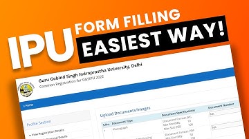 IP University 2022 Form Filling - Step by Step procedure