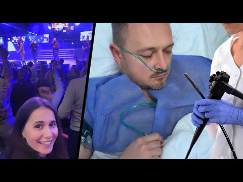 Cristina la concert / Eu la spital gastroscopie sub anestezie generala 😅