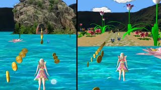 Flying girl Runner 3D Game All Levels Gameplay iOS,Android screenshot 5