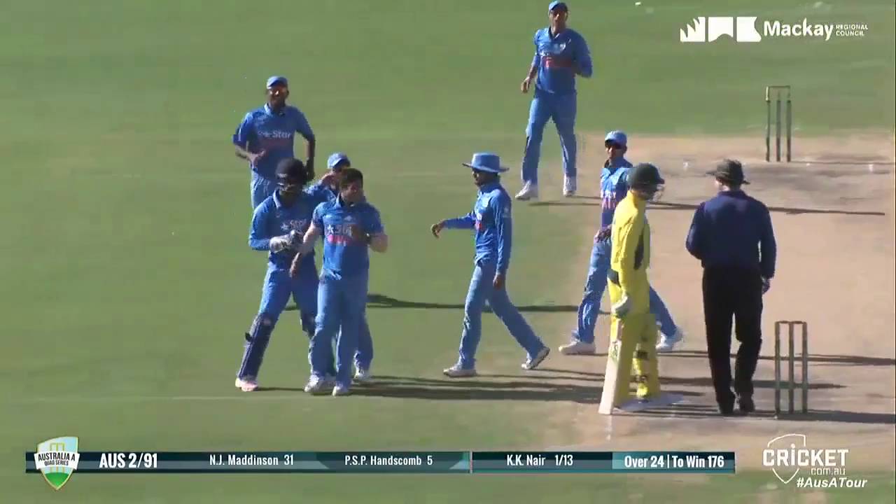 Quad Series Final - India A vs Australia A