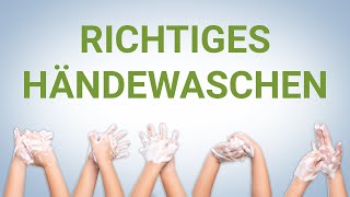 Covid-19 - Richtiges Händewaschen - Ein Service Von Webtvcampus