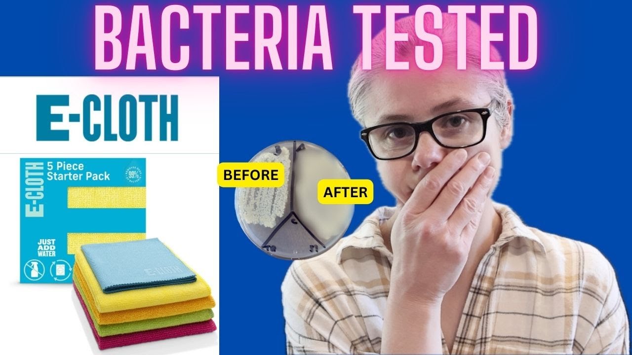 Micro Cloth Testing Bacteria Testing E-CLOTH Using Just Water! - Viewer Request! - YouTube