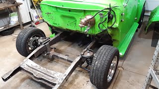1955 Ford Pickup Gets Coil overs & A Coyote Swap!
