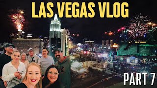 Las Vegas Vlog | Part 7 | New Years Eve fireworks | Meet up at Fonainebleau | High Limit at NYNY