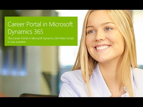 Career Portal in Microsoft Dynamics 365