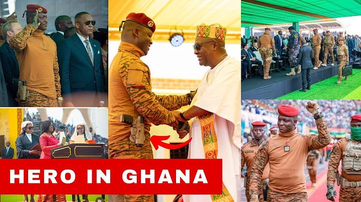 How Ibrahim Traore Stormed Ghana for Mahama’s Inauguration Ceremony