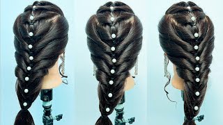 Simple Hairstyle For Every School &amp; College Girls || Everyday Hairstyle ||